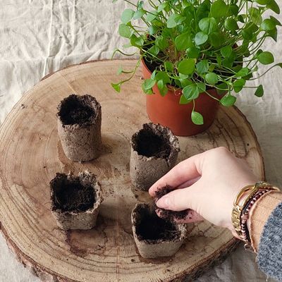 La Pousse Verte - Tuto fabrication pot pour semis biodegradable